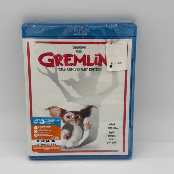 Other - Gremlins 25th Anniversary Edition Blu-ray Movie Steven Spielberg New Sealed
